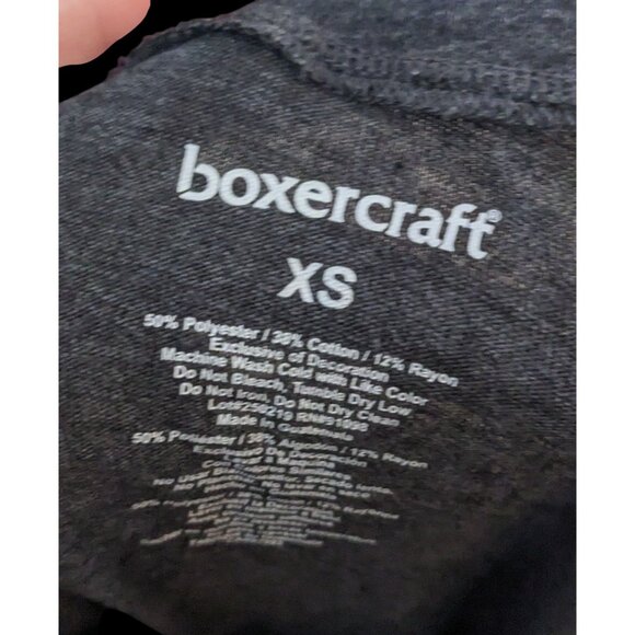 Charcoal Clemson Tigers All-Star Lace-Up Tri-Blend Tee Dress Size XS - Picture 4 of 8